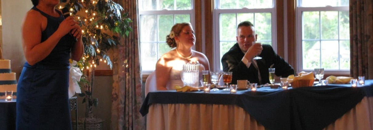 wedding toast, writing a wedding speech