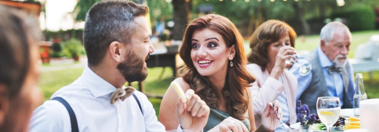 how to plan a backyard wedding