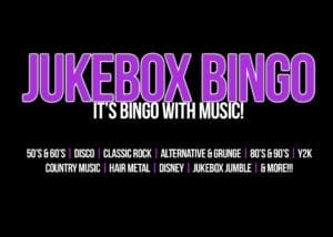 Jukebox Bingo, Music Bingo, Trivia Night, Trivia in CT, best trivia ever