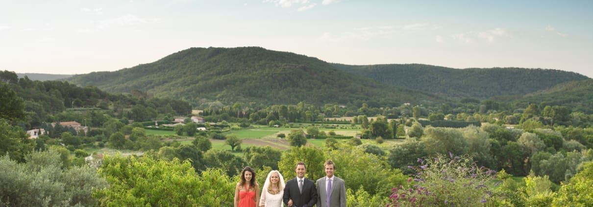 DJ at rustic Litchfield wedding