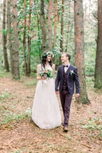 Outdoor wedding in New Paltz NY