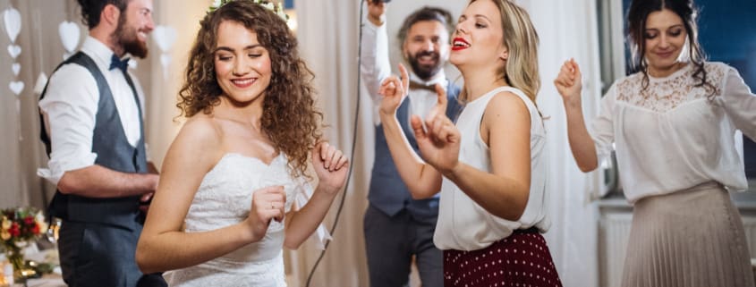 Couple dancing at Westbrook wedding