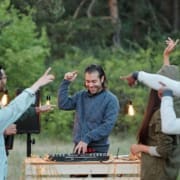 DJ at Saltwater Farm Vineyard