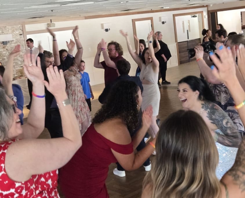 Wedding DJ services in Poughkeepsie NY with Dancing