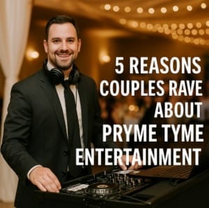 See what makes Pryme Tyme Entertainment the most recommended wedding DJ team in Connecticut and beyond