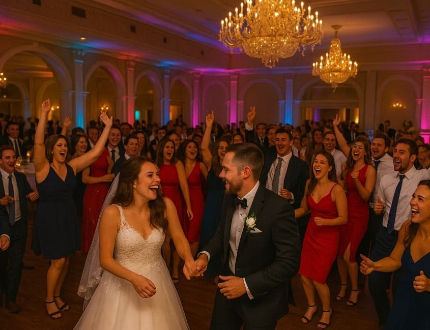 Elegant Uplighting for Weddings and Special Events