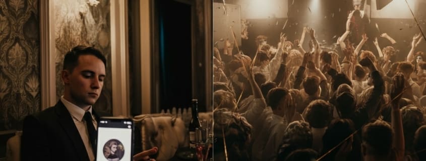 A playlist can’t replace the energy of a pro wedding DJ