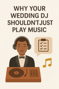 wedding DJ or live band, DJ vs live music, hire DJ or band, wedding entertainment options