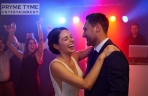 A wedding DJ energizes the dance floor and keeps the night on track